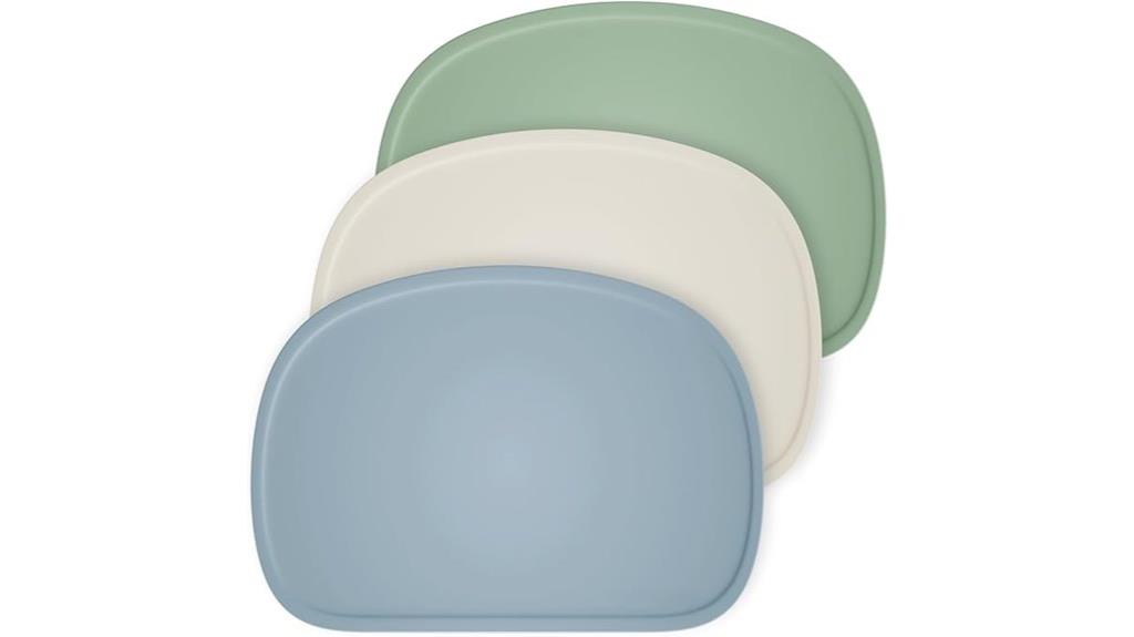 kids silicone placemats set