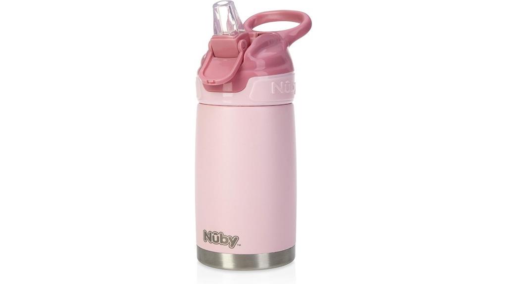 kids spill proof steel cup
