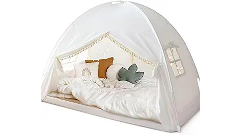 kids twin tent bed