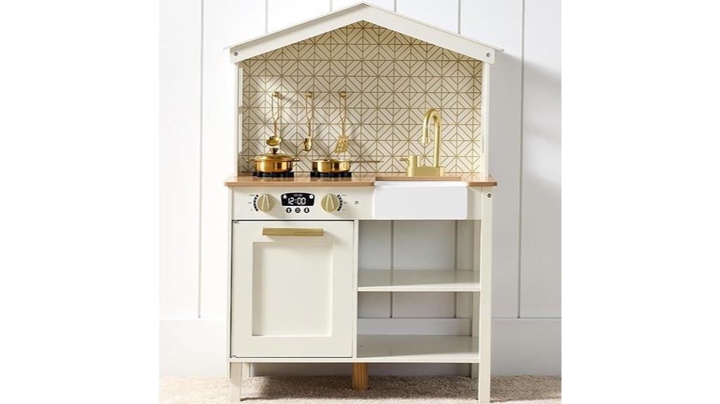 kids wooden farmhouse kitchen