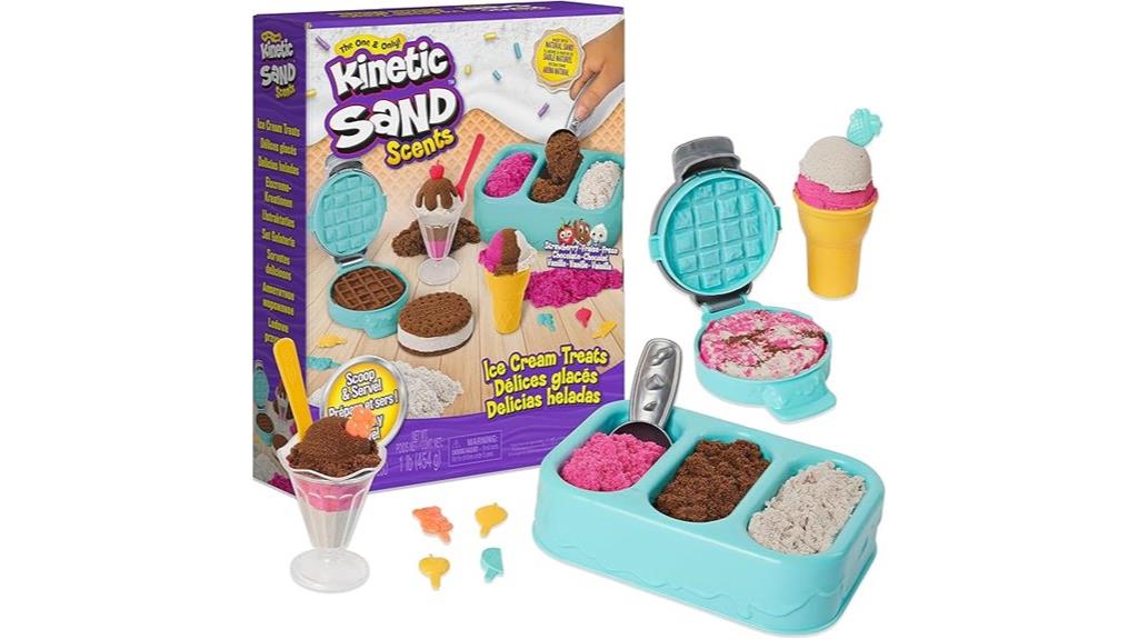 kinetic sand ice cream