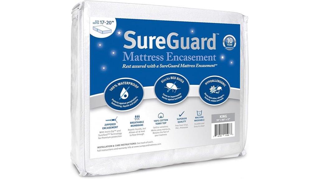 king size mattress encasement