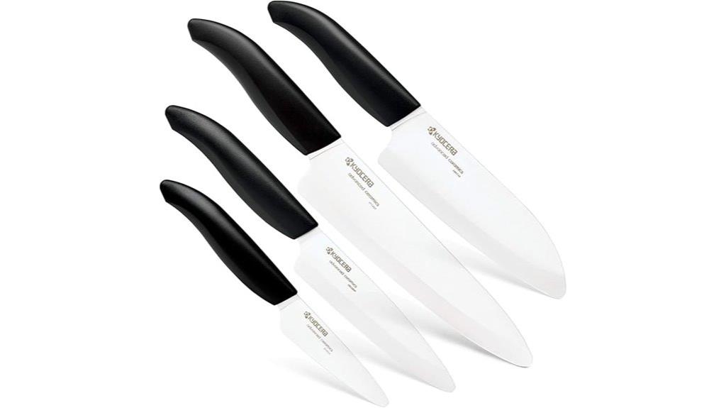 kyocera 4 piece ceramic knife
