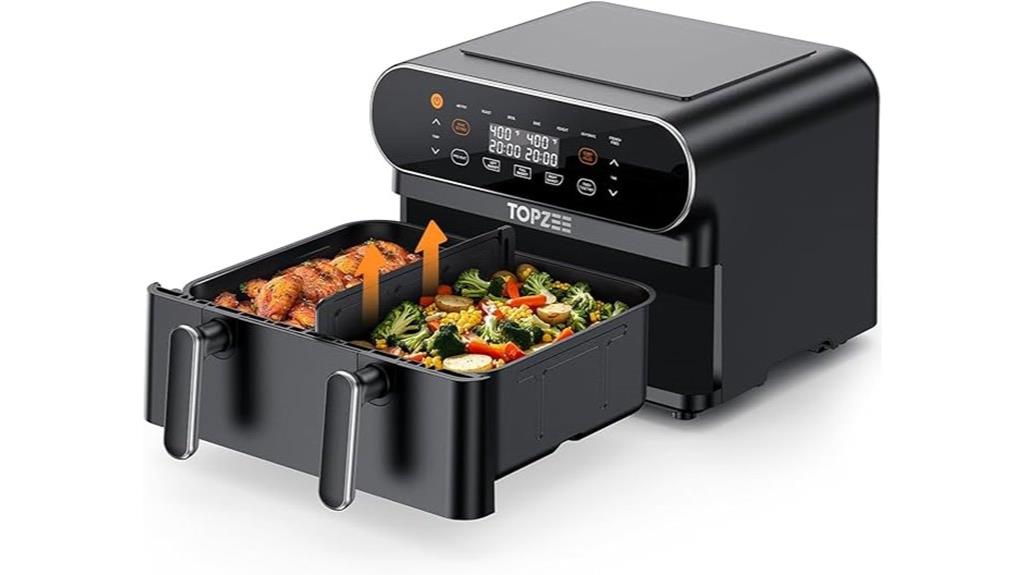 large air fryer with flex