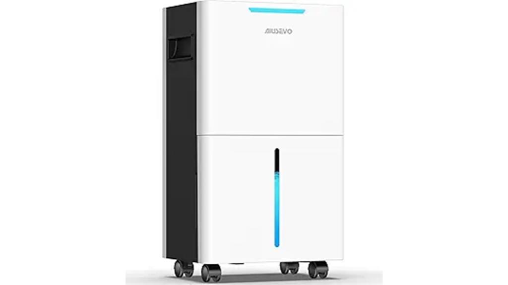 large capacity dehumidifier with drain