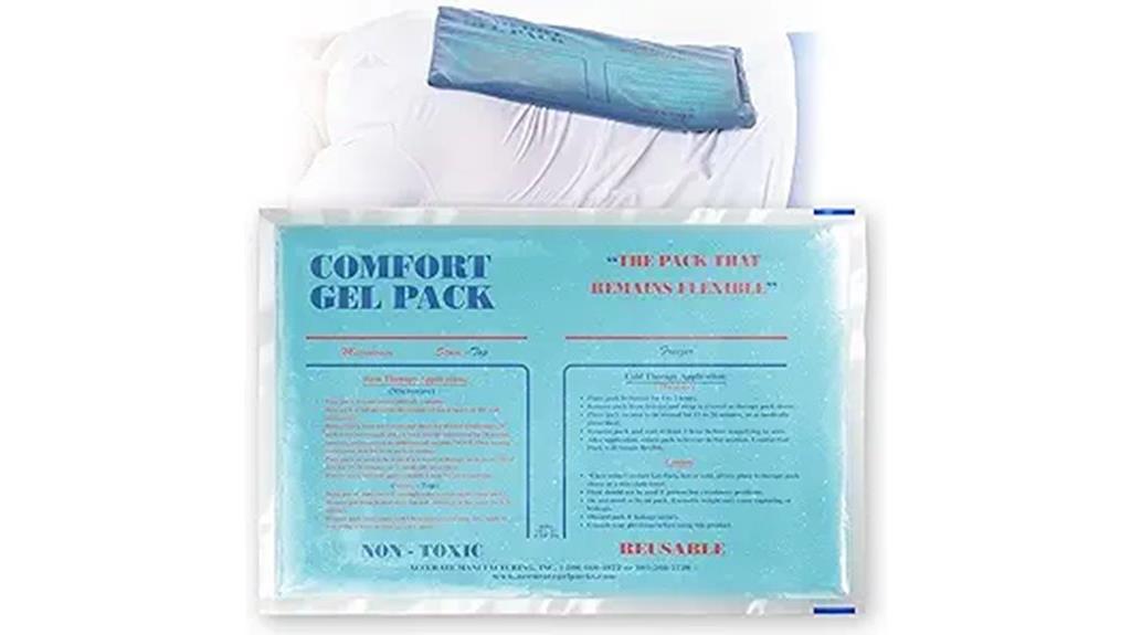 large gel pack size
