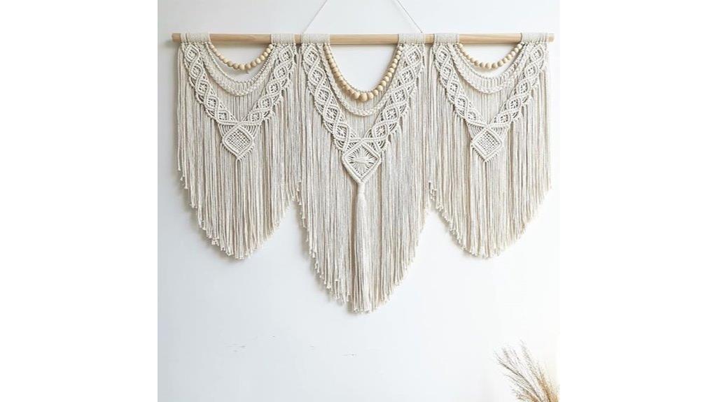 large macrame wall decor