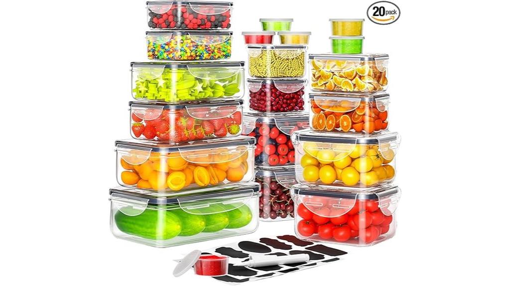large set food storage