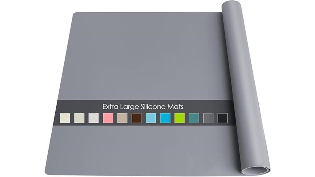 large silicone kitchen mat