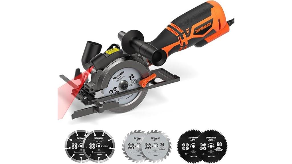 laser guided 4 5 inch saw