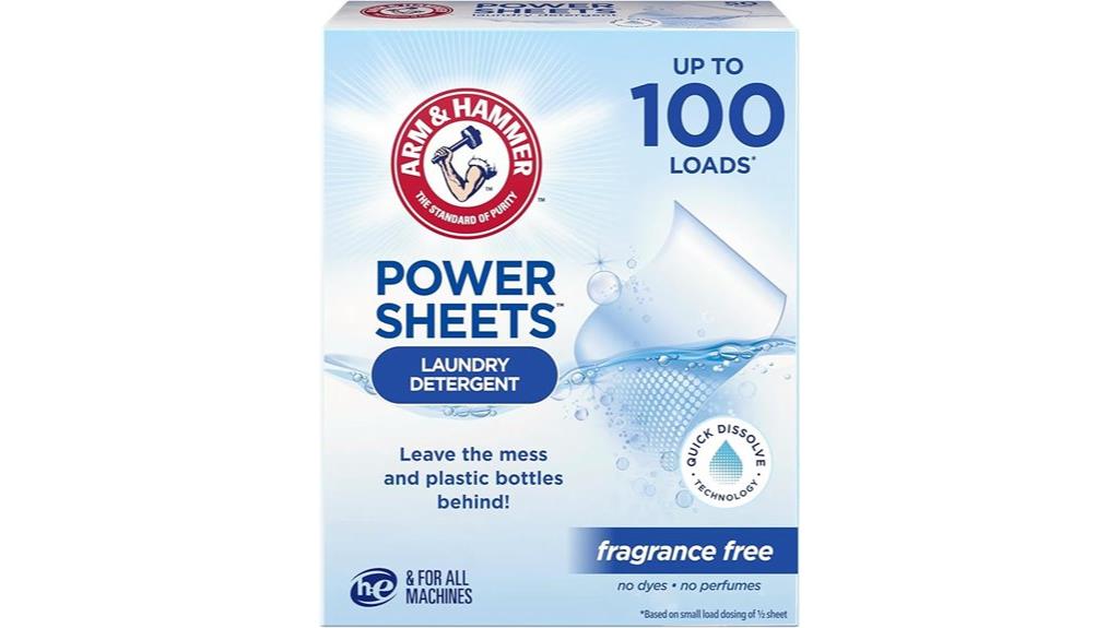 laundry detergent sheets