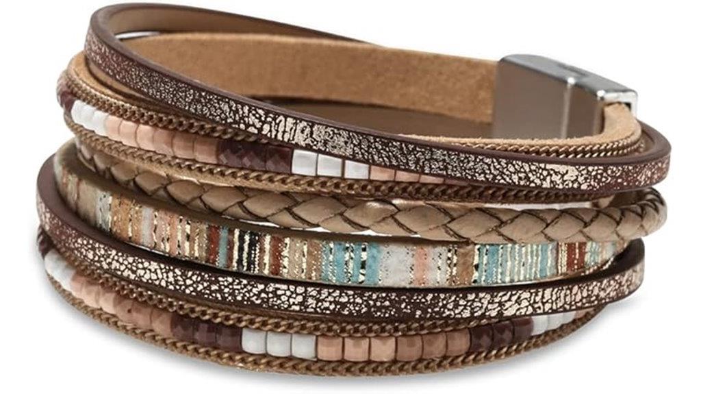 leather bracelet for women