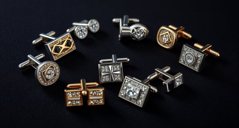 luxury men s cufflink rankings