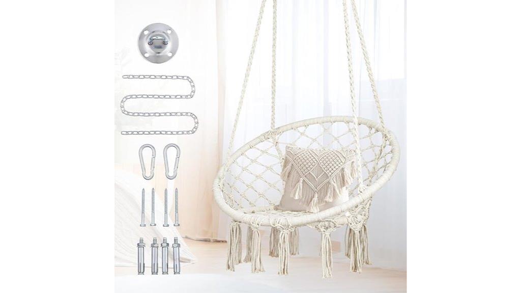 macrame hammock chair kit
