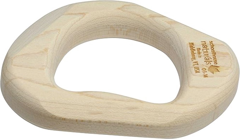 made in usa maple teether