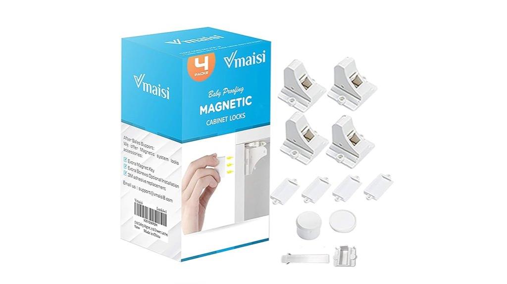 magnetic locks for cabinets