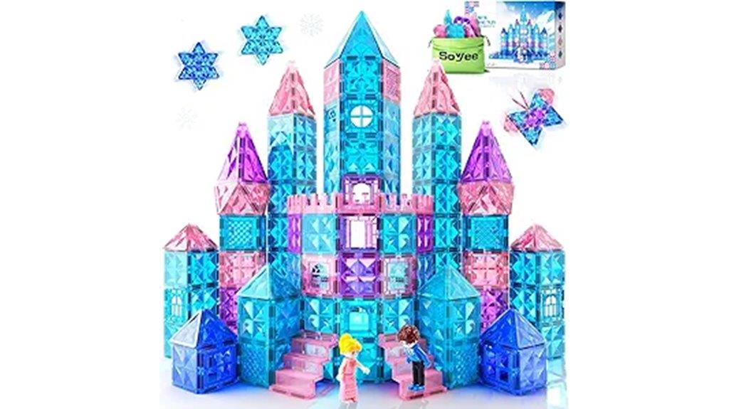 magnetic tile building set