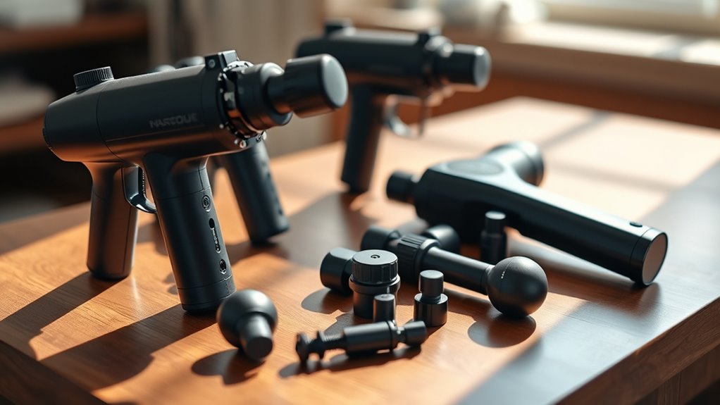 massage gun feature considerations