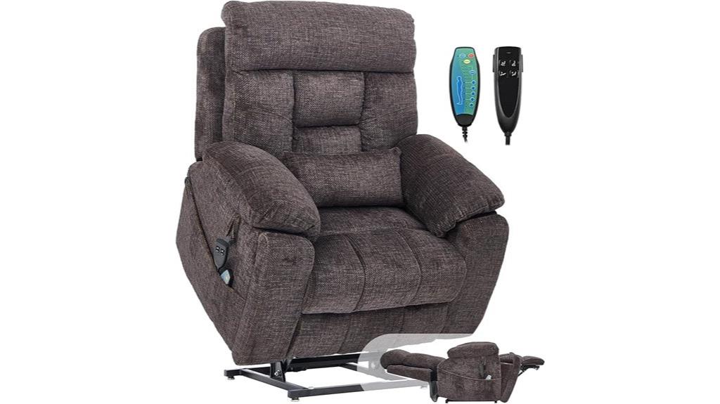 massage heat power lift