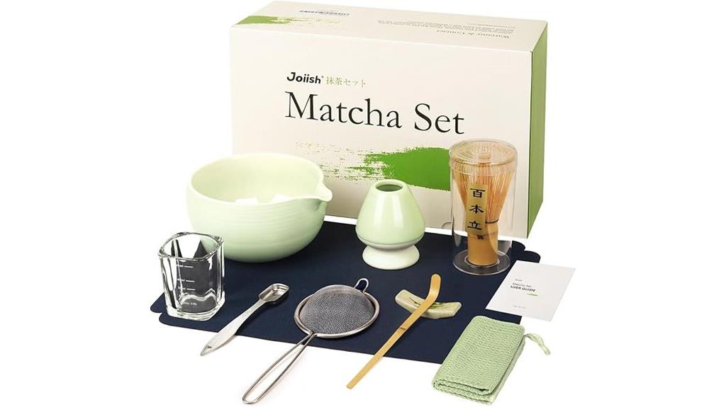 matcha kit with whisk