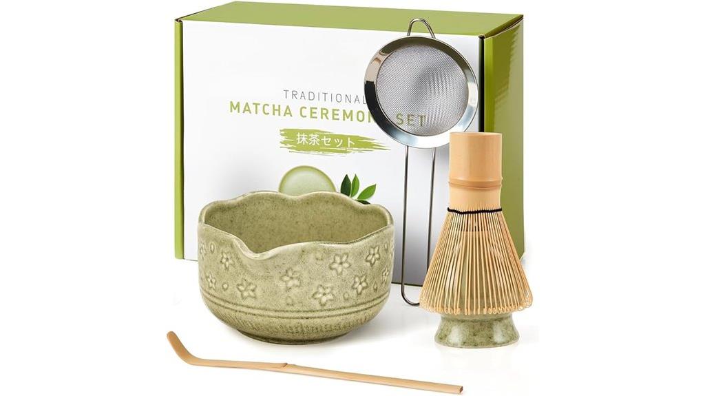 matcha whisk bowl set