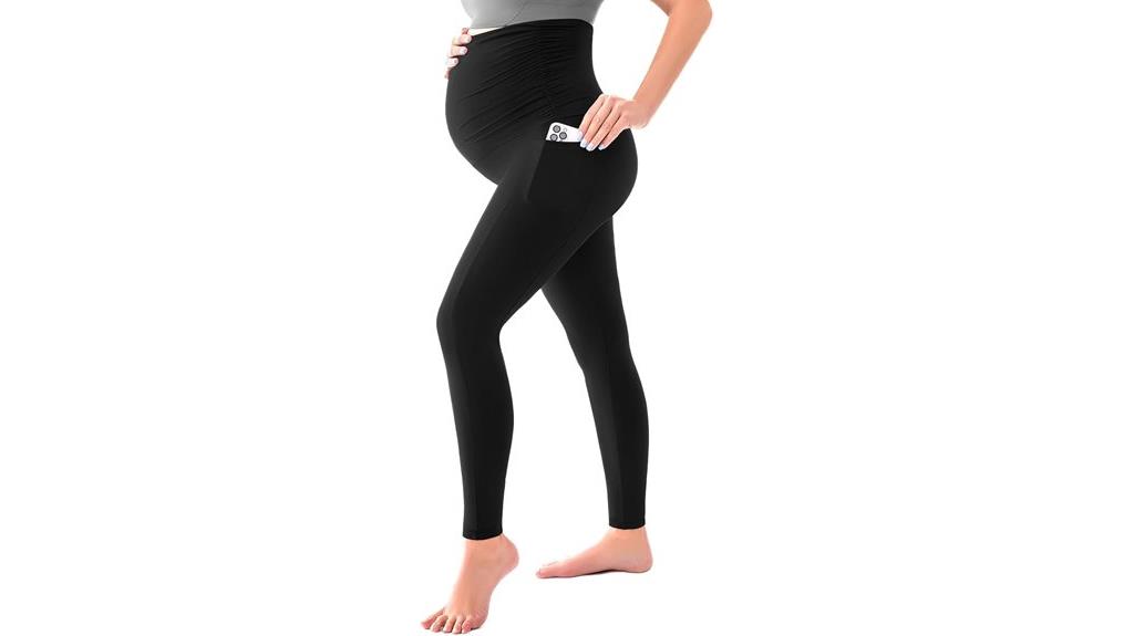 maternity leggings with pockets