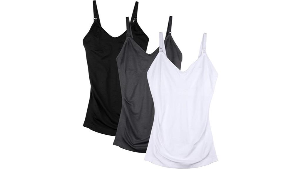 maternity nursing tank top