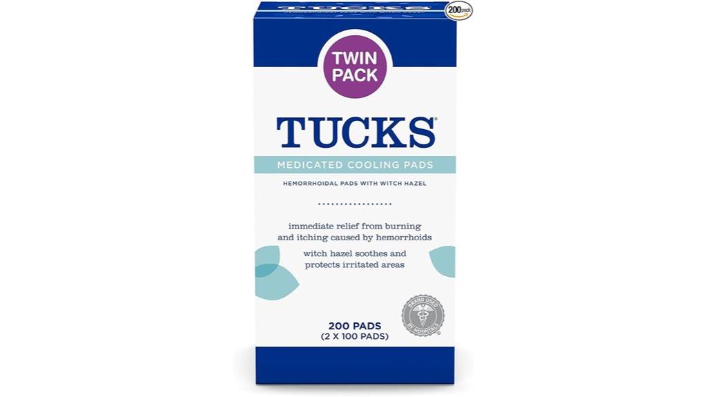 medicated cooling pads 200