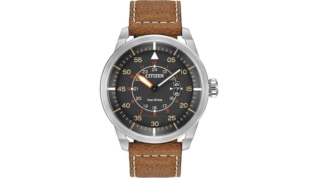 men s eco drive avion watch