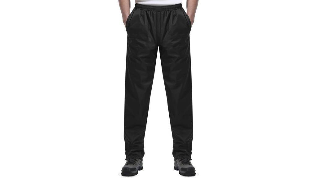 men s waterproof rain pants