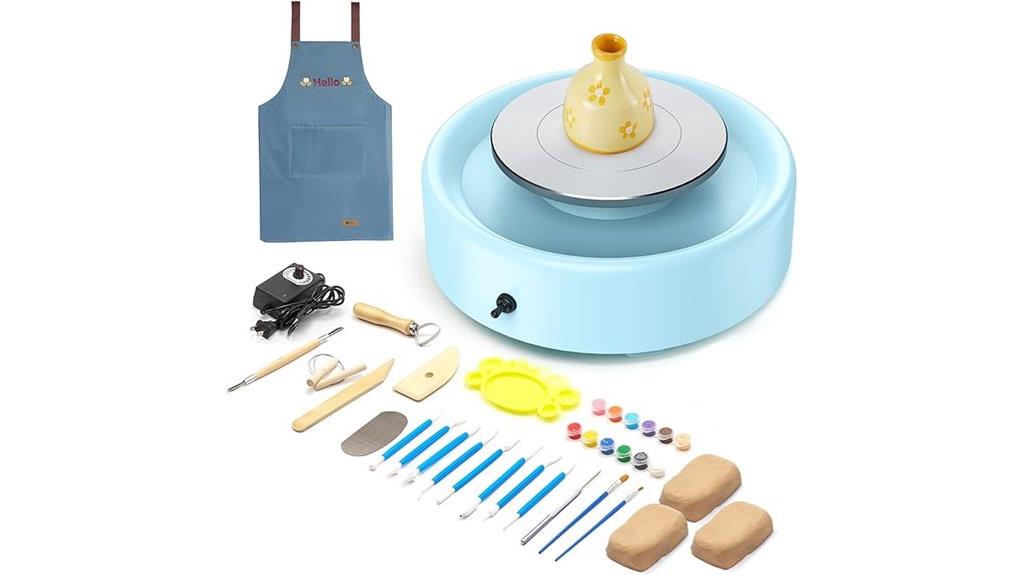 mini pottery wheel set