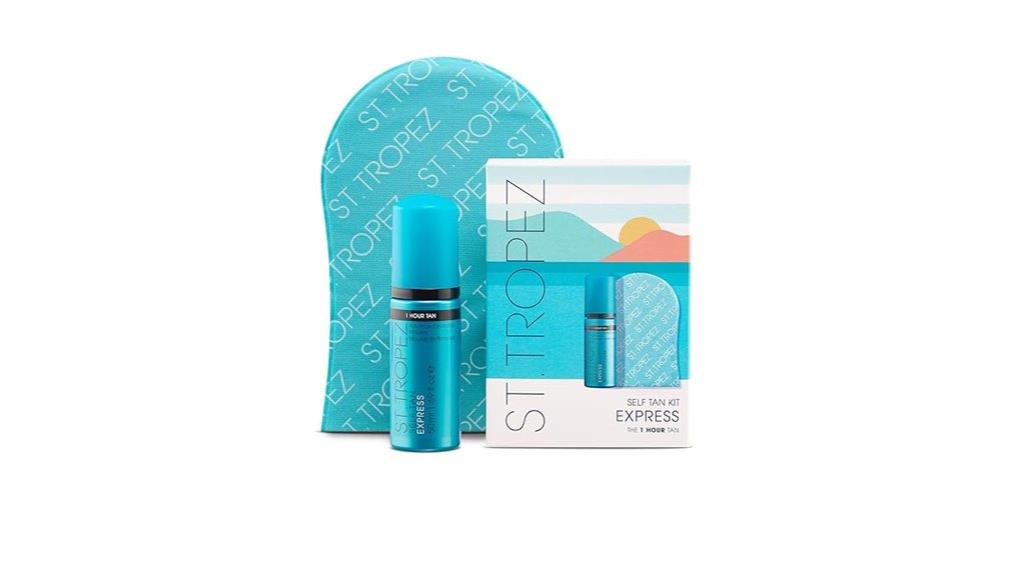 mini travel tanning kit
