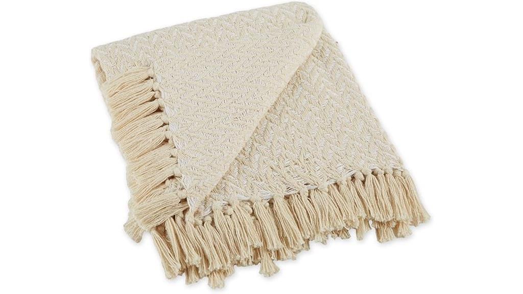 modern zig zag blanket