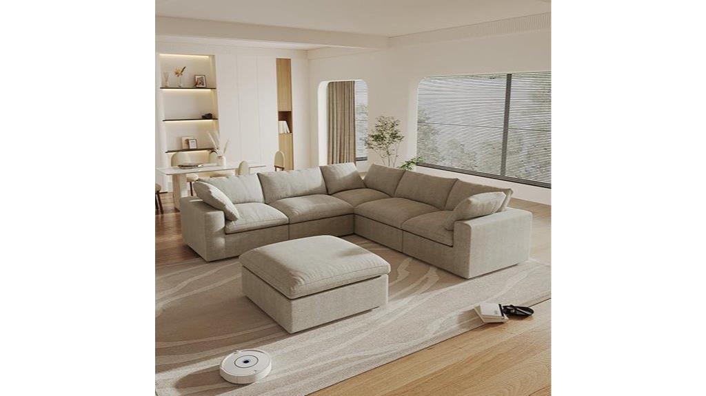 modular sofa with storage