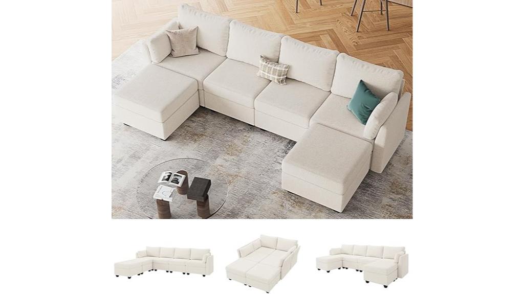 modular sofa with storage