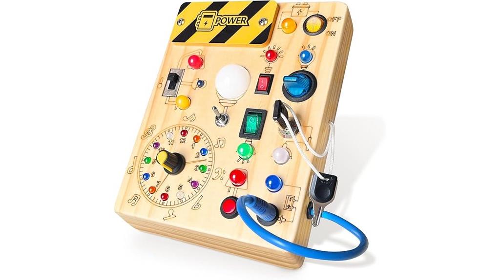 montessori busy board toy