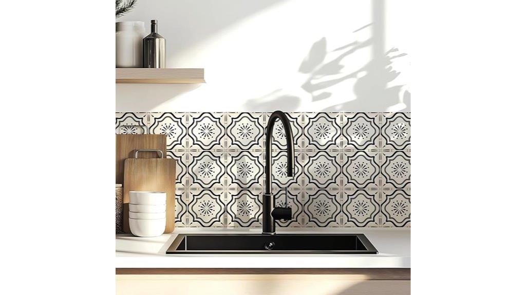 moroccan tile decal set