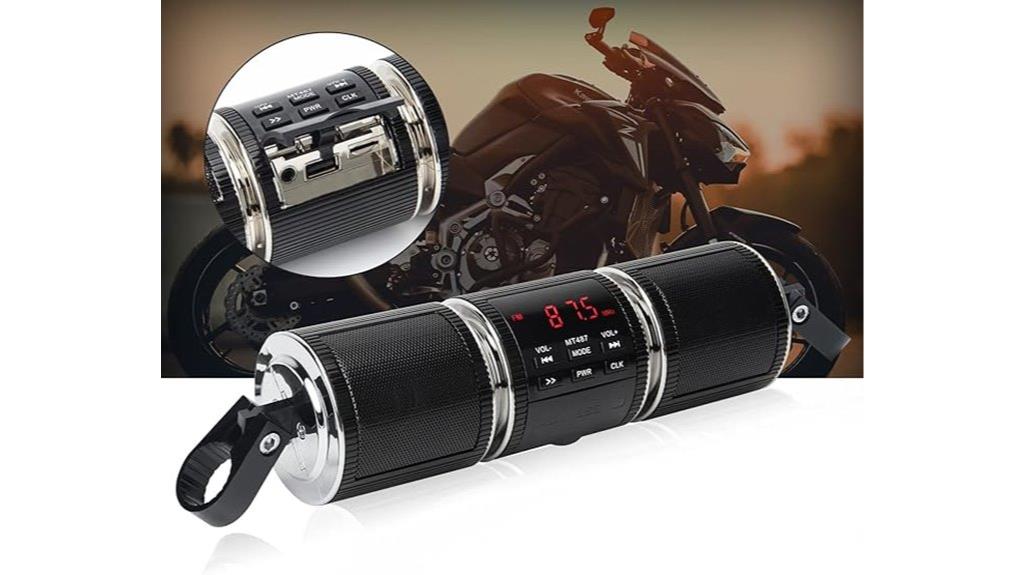 motorcycle waterproof bluetooth speakers