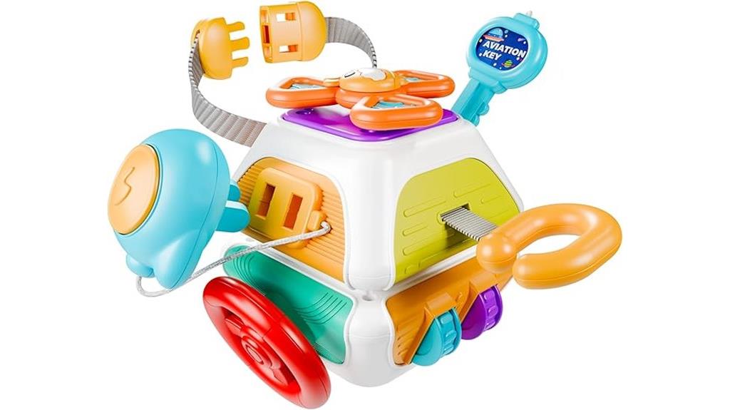 multifunctional baby activity cube