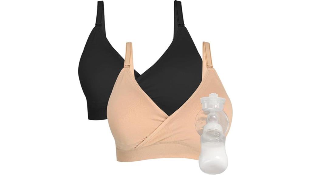 multifunctional nursing pump bra