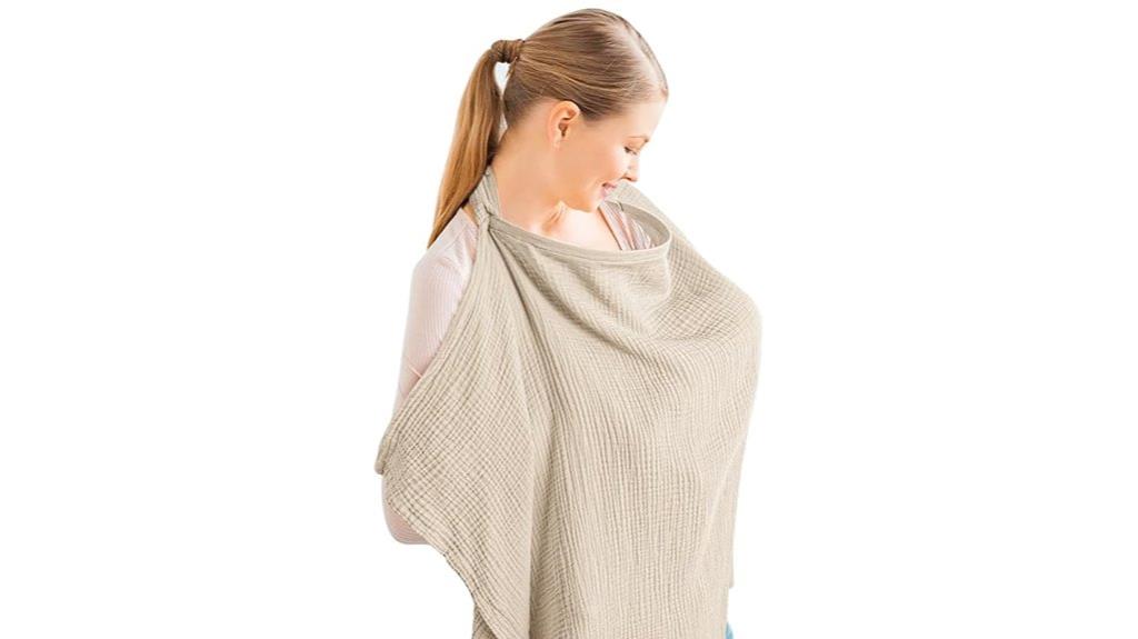 muslin nursing cover