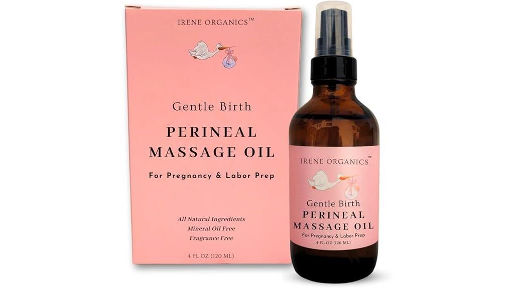 natural perineal massage spray