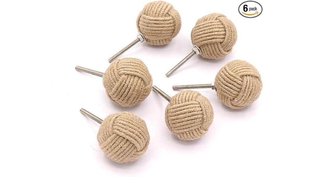 nautical rope door knob