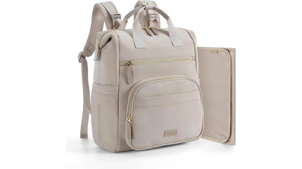 neoprene mommore diaper backpack