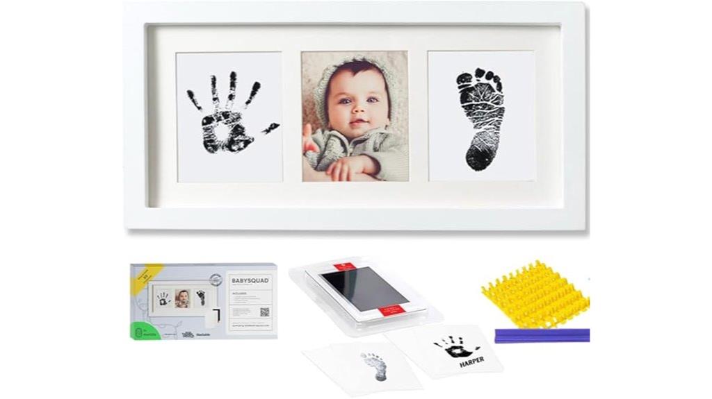 newborn handprint footprint keepsake