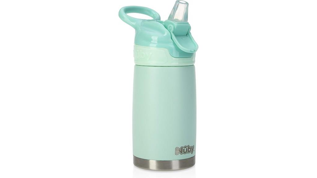 no spill stainless cup