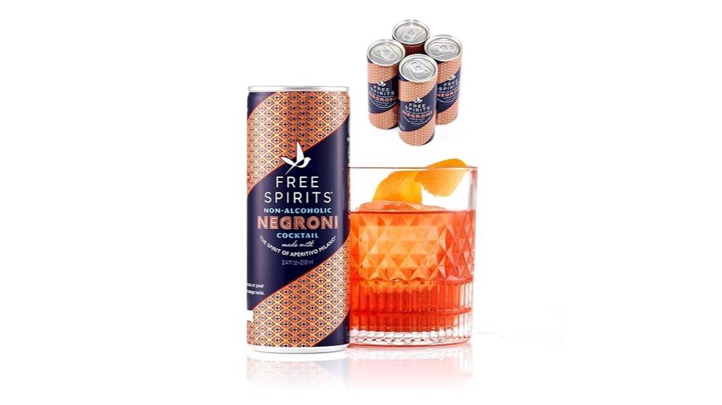 non alcoholic negroni pack