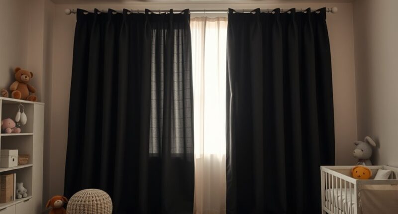 nursery blackout curtain options