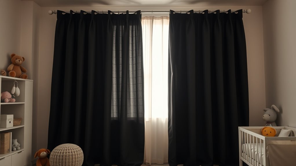 nursery blackout curtain options