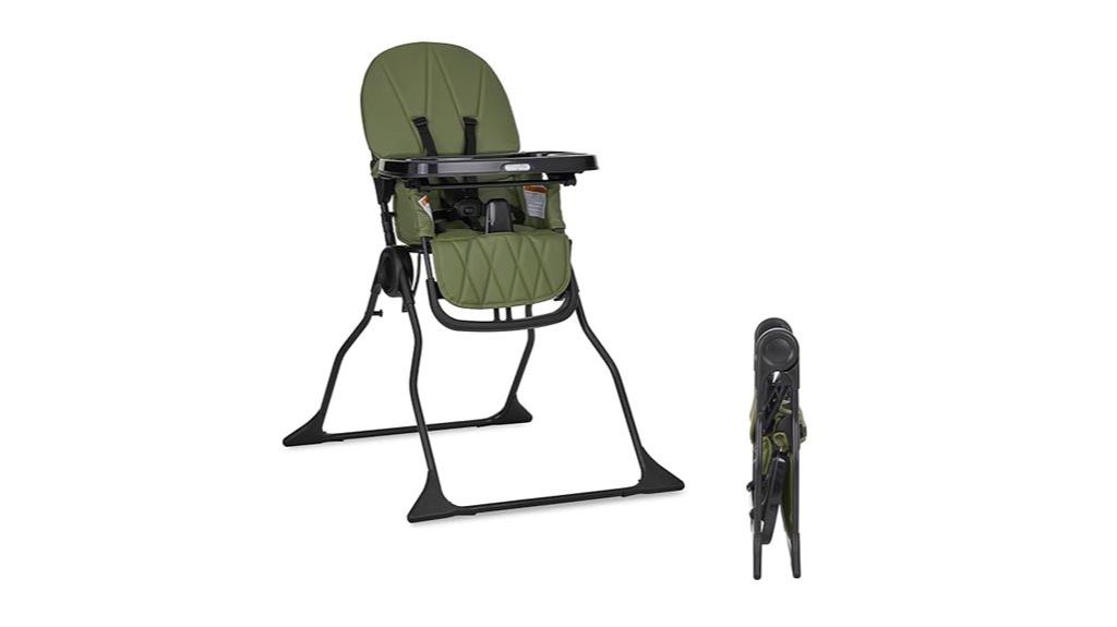 olive baby high chair